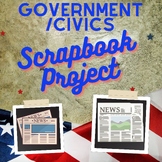 US Government / Civics Project (Semester Long Scrapbook)