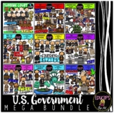 US Government Clip Art Mega Bundle {Educlips Clipart}