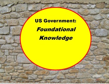 Preview of US Government:  Essential Facts with 8 cumulative quizzes