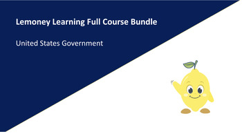 Preview of US Government Full-Course Bundle