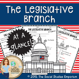 U.S. Government Legislative Branch at a Glance Worksheet