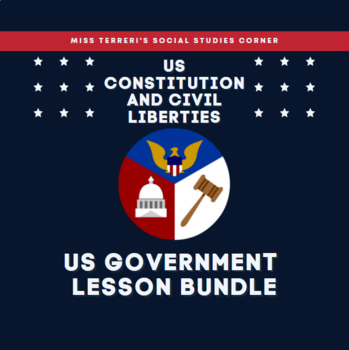 Preview of US Government Mega Bundle l Slides l Guided Notes l