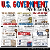 US Government Mini Books Bundle for Social Studies