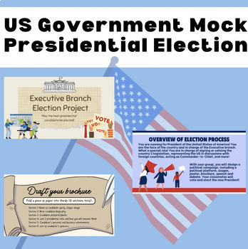 Preview of US Government Mock Presidential Election Project