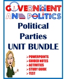 US Government & Politics Political Parties UNIT BUNDLE Pow