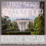 US Government - Social Studies Interactive Notebook With R