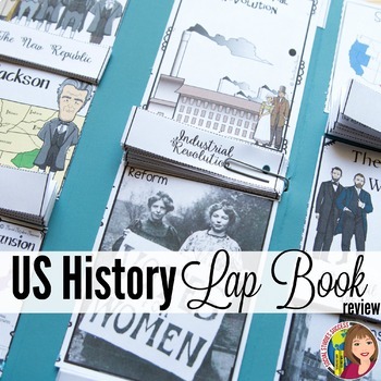 Preview of US HISTORY STAAR REVIEW LAP BOOK