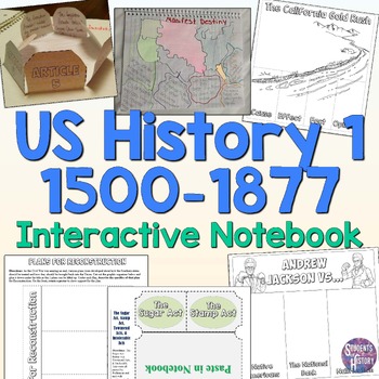 US History 1 Interactive Notebook Bundle by Students of History | TPT