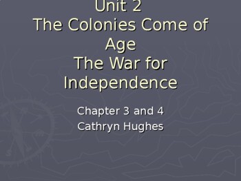 Preview of US History 1: Lecture: The Colonies Come of Age & The War for Independence