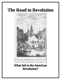 US History Activity The Road to the American Revolution