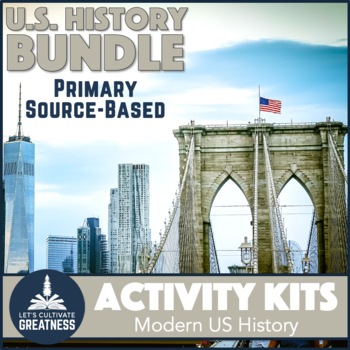Preview of US History Activity and Project Kits Bundle Print & Digital