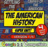 US History American History Super Unit 1/3 | 13 Colonies R