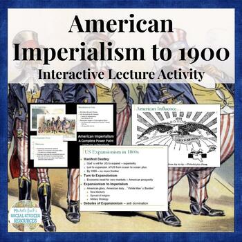Preview of U.S. History American Imperialism in 1900 Powerpoint Lecture Notes