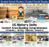 Guided Social Studies: US History Bundle