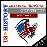 US History Questions: World War I