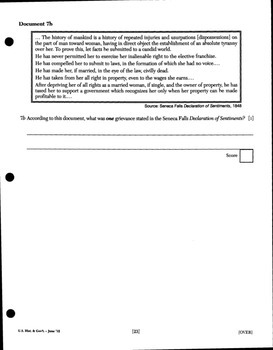 dbq essay early presidential policies answer key