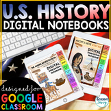 US History Digital Interactive Notebooks | US History Activities 