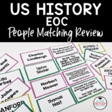 US History EOC Review People Matching Hands-On STAAR Revie