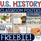 US History Free Posters - American History Timelines - Uni