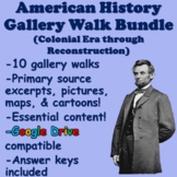 American History Gallery Walk Bundle (US History)