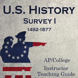 US History I - 16-week OER Instructor Course & Activity Guide