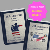 US History I and II: 16-week Instructor OER Course & Activ