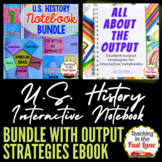US History Interactive Notebook Bundle with INB Output Ebook