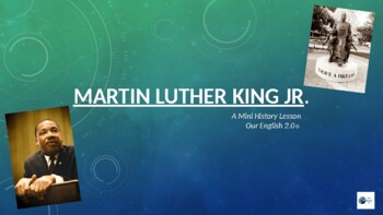 Preview of US History Martin Luther King Jr.- Mini Lesson