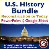 US History Curriculum: Post-Civil War to Today | Full Semester