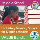 US History Primary Sources for Middle Schoolers