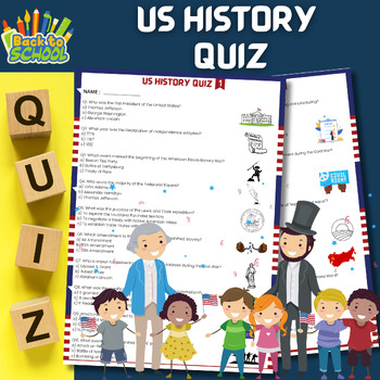 Preview of US History Quiz | US History Assessment Test