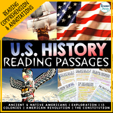 US History Reading Passages United States History Reading 
