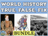World History True False Fix Bundle