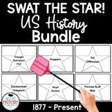 US History Review Game Swat the Star BUNDLE EOC or End of 