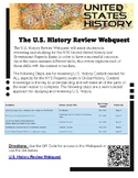 US History Review Webquest Activities & Worksheets w/ Answer Keys