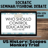 US History Socratic Seminar/Fishbowl Debate| Education 192