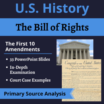 Preview of US History | The Bill of Rights: The First 10 Amendments to the Constitution