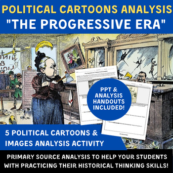 APUSH & US History- Progressive Era Political Cartoons Analysis & PPT ...