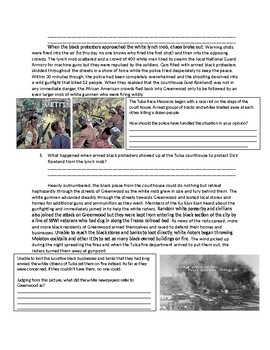 US History: The Tulsa Race Massacre of 1921 by Costello's ...