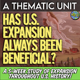 US History Westward Expansion and Manifest Destiny Thematic Unit