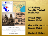 US History: Trails West and More! Bundle