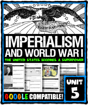 Preview of U.S. Imperialism and World War I (Complete Unit)