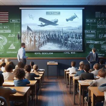 Preview of US History WW2 Movies Viewing Guide BUNDLE (Summaries/Vocabulary/Questions)