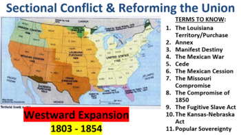 Manifest Destiny Westward Expansion U.S. History American 