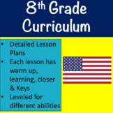 US History- 8th Grade Curriculum (Year long bundle)
