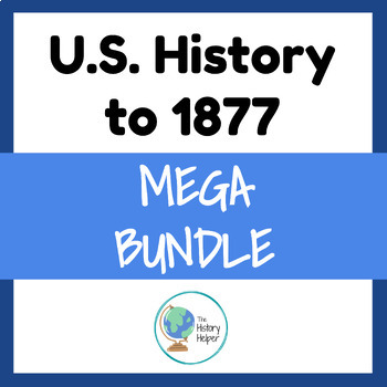 Preview of US History to 1877 Mega Bundle