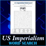 US Imperialism Word Search Puzzle