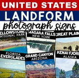 US Landforms Signs | Landform Photographs