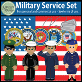 US Military Service Bundle Army, Air Force, Navy Sailor {M
