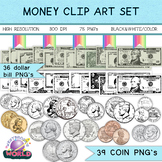 US Money Clip Art , Coins Clip Art, Dollar Bill Clip Arts